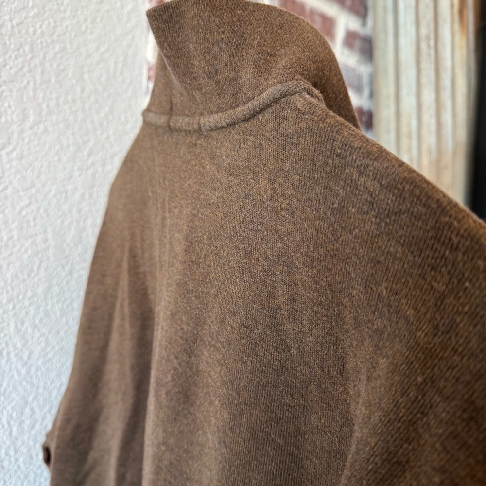 Polo Ralph Lauren Men's Estate Rib Cotton Quarter-Zip Pullover Brown Size XL - Picture 6 of 8